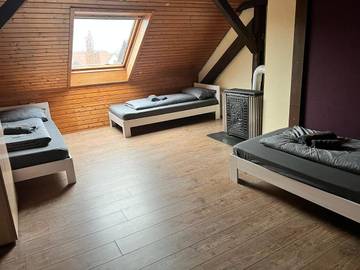 Gîte pour 6 personnes, avec jardin à Rheinau