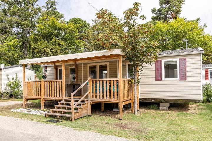 Camping für 8 Personen, mit Kinderpool in Gironde - 3