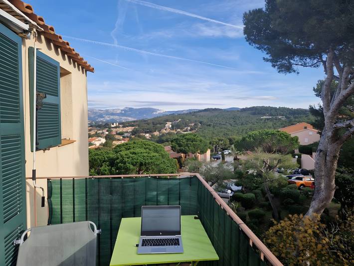 Studio für 4 Personen, mit Kinderpool und Garten sowie Balkon in Saint-Mandrier-sur-Mer