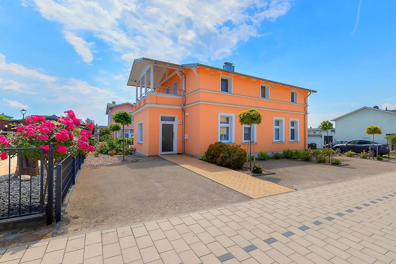 Ferienhaus 300m vom Ostseestrand mit 7 Schlafzimmern, privater Sauna und Kamin. in Koserow, Bernsteinbäder