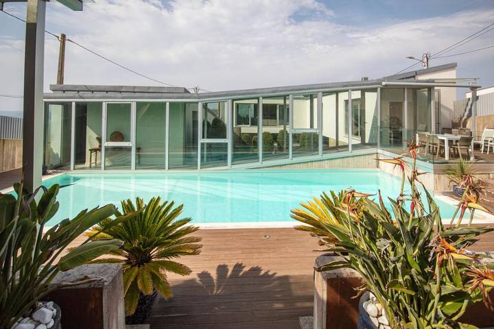 Chalet para 10 personas, con vistas además de piscina y jardín en Costa da Morte - 4