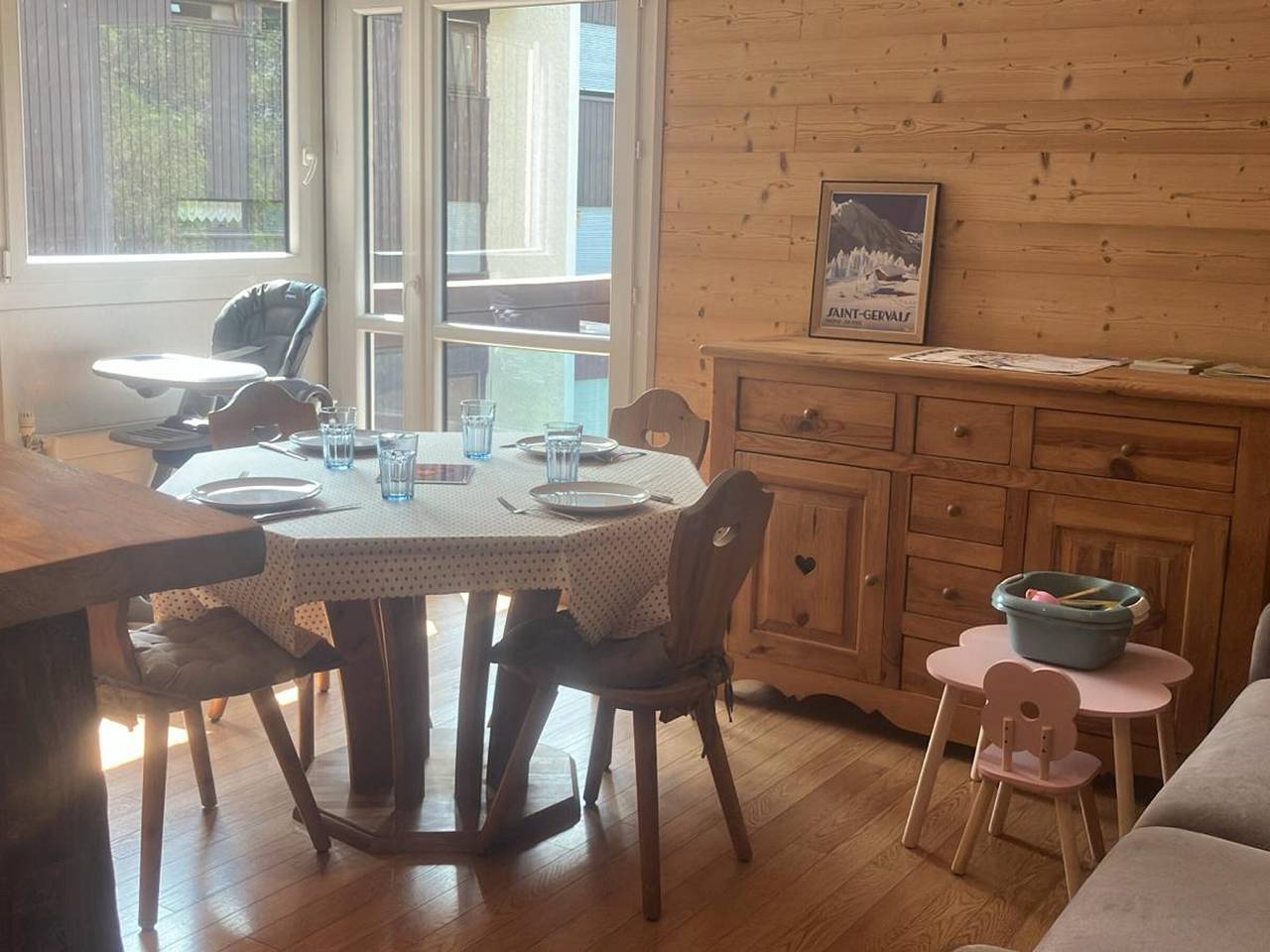 Appartement entier, Confortable 2 pièces pour 4 pers. à 300m des pistes, parking et vue dégagée in Saint-Gervais-les-Bains, Pays du Mont-Blanc
