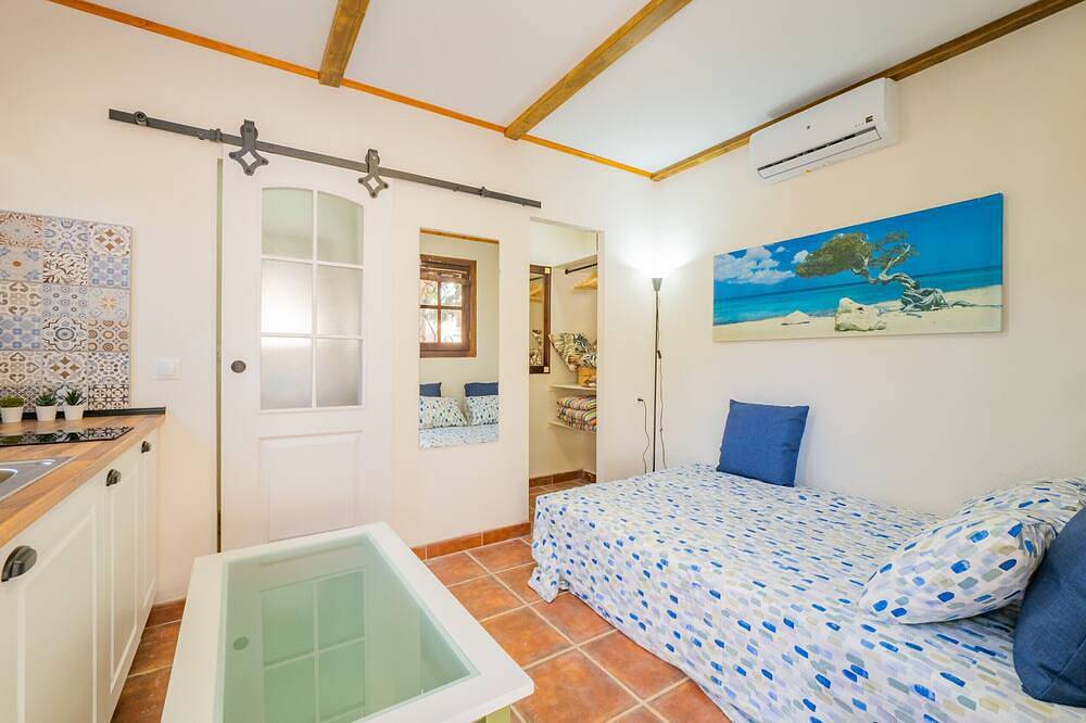 Apartamento entero, Cubo's Mijas Finca Huerta Rica Buganvilla / aire acondicionado / wifi gratis in Mijas, Costa del Sol