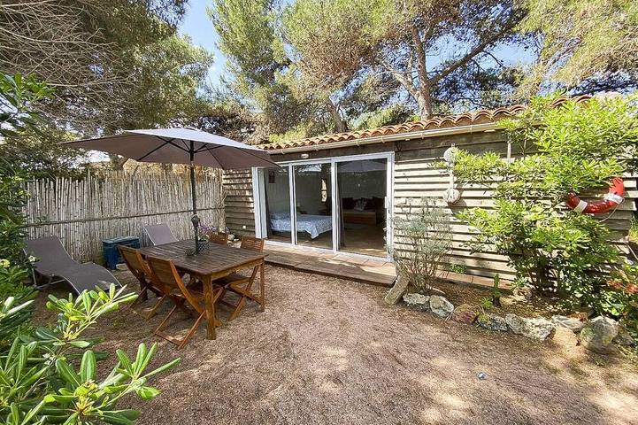 Appartement de vacances pour 3 personnes, avec Terrasse et Jardin