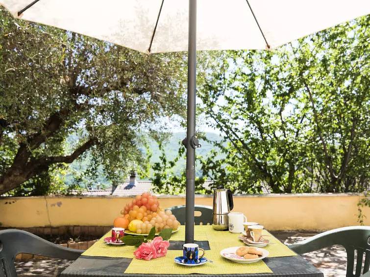 Geheel appartement, 2 kamers 4 personen in Roccagiovine, Provincie Rome