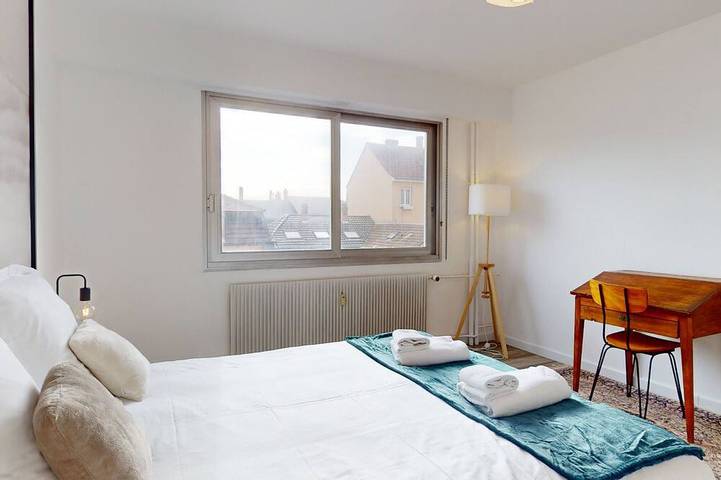 Gîte pour 4 personnes, avec terrasse dans Gare De Colmar - 4