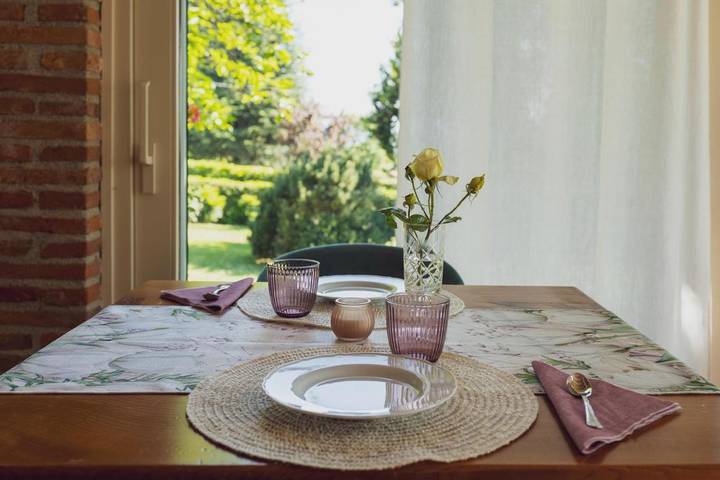 Maison de campagne pour 2 personnes, avec piscine ainsi que jardin et vue à Zugliano - 3