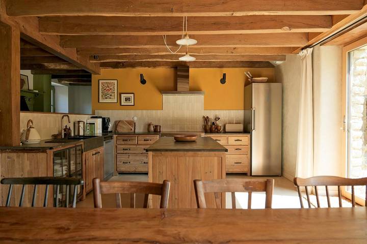 18th-century farmhouse in the Breton bocage in Nivillac, Vannes region