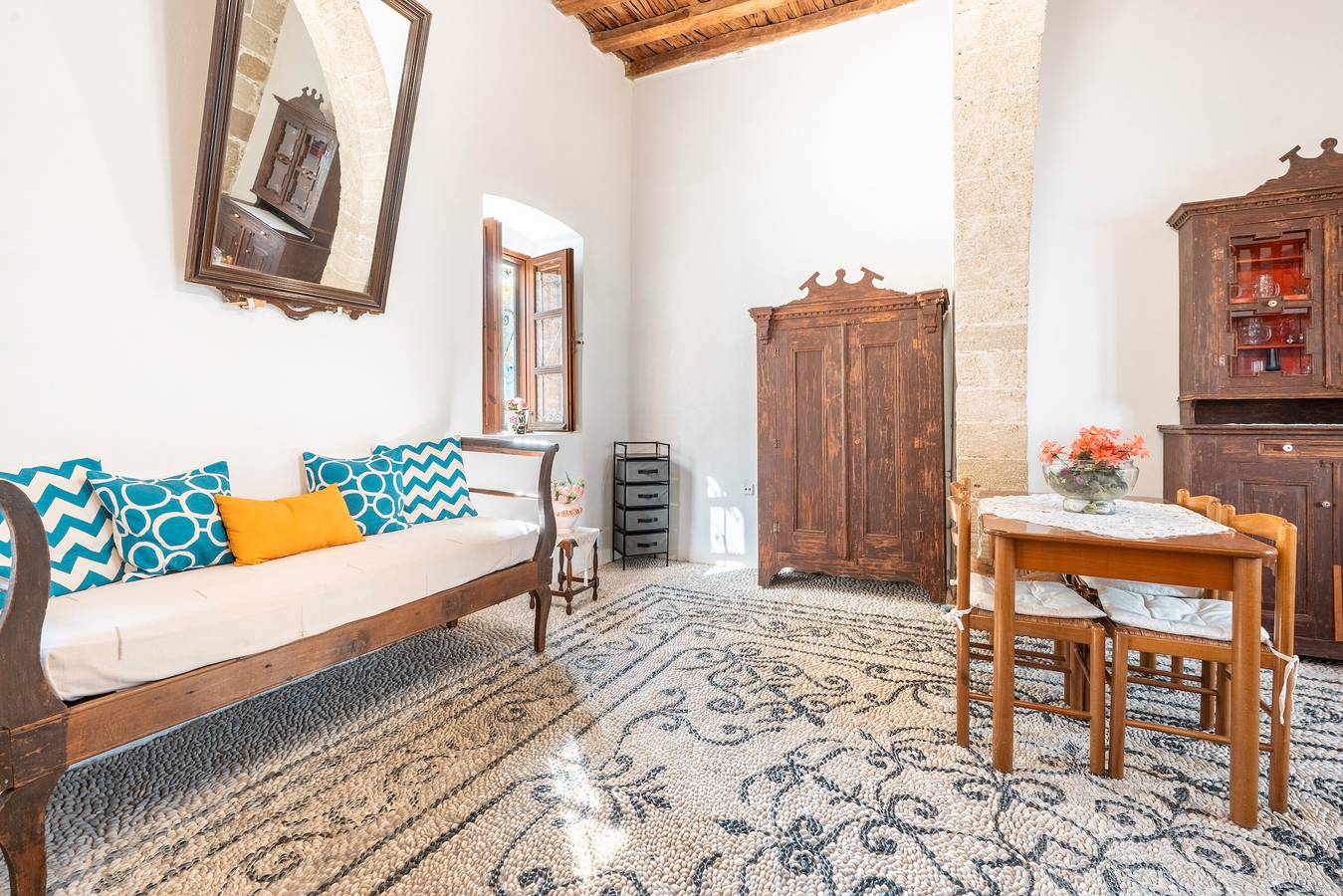 Traditionelles Haus in Koskinou in Koskinou, Rhodos