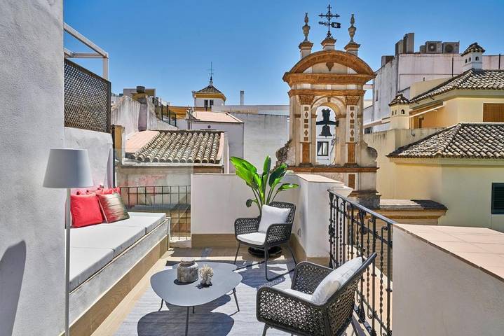 Apartahotel para 5 personas, con vistas y piscina en Provincia de Sevilla