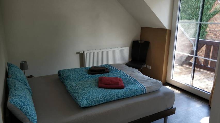 Ferienwohnung für 9 Personen, mit Balkon und Terrasse sowie Garten und Ausblick in Werben - 3