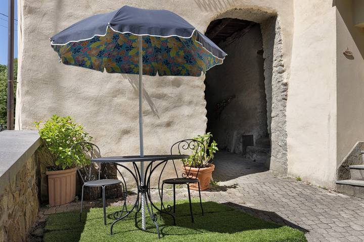 Ferienhaus für 2 Personen, mit Balkon