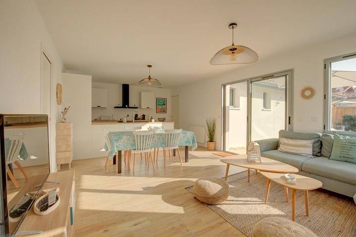 Maison d’hôte pour 8 personnes, avec jardin et terrasse dans L'Aiguillon (Arcachon)