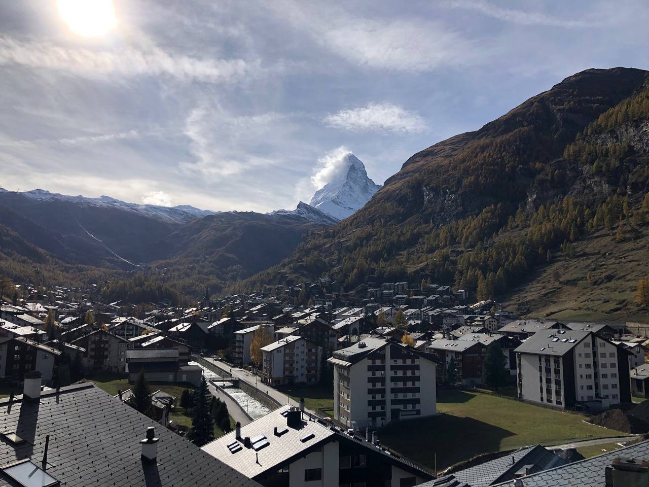 Ganzes Studio, Wake up to the Matterhorn in Zermatt, Walliser Alpen