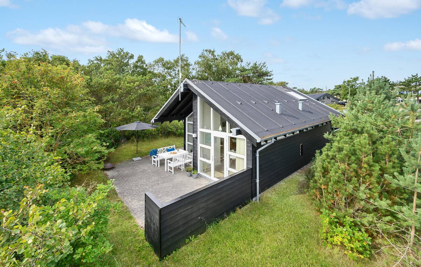 Ferienhaus für 6 Personen mit Terrasse in Grenå Strand, Grenaa
