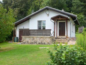 Ferienhaus für 3 Personen, mit Garten und Terrasse sowie Ausblick, kinderfreundlich in Thüringen