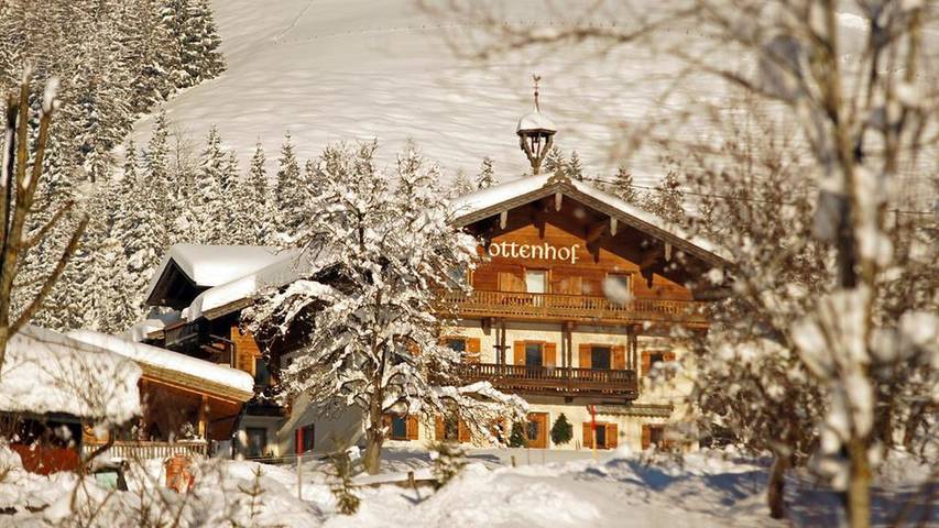 Hütte für 2 Personen, mit Garten und Ausblick sowie Terrasse in Walchsee