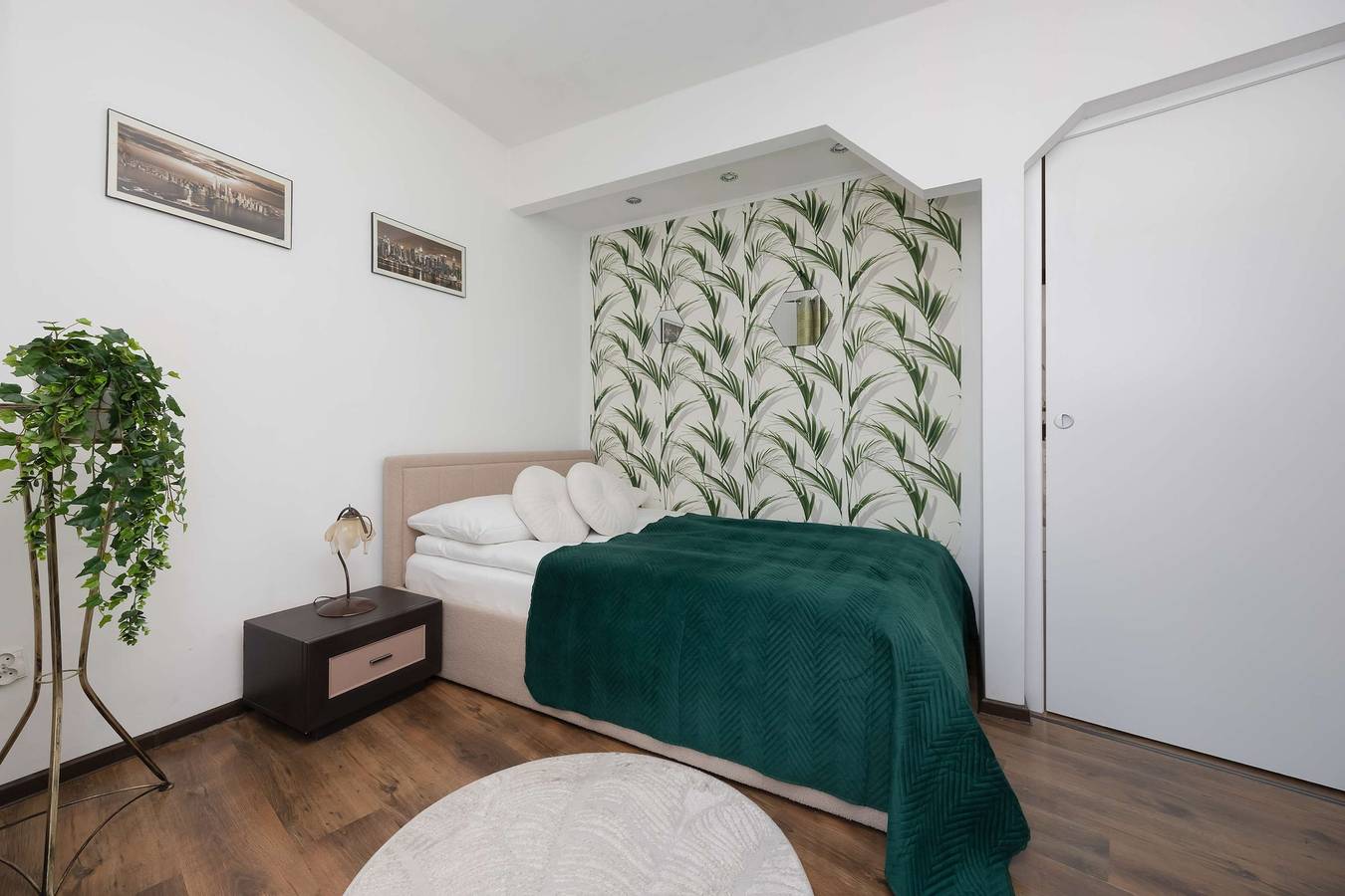 Appartement entier, Appartement de vacances pour 4 personnes avec balcon/terrasse in Varsovie, Mazovie