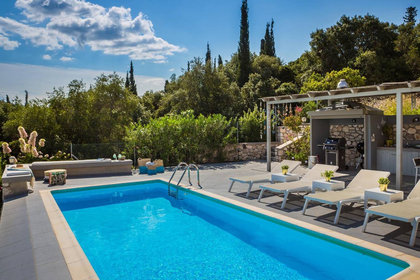 Villa für 8 Personen mit Garten in Fiskardo, Kefalonia