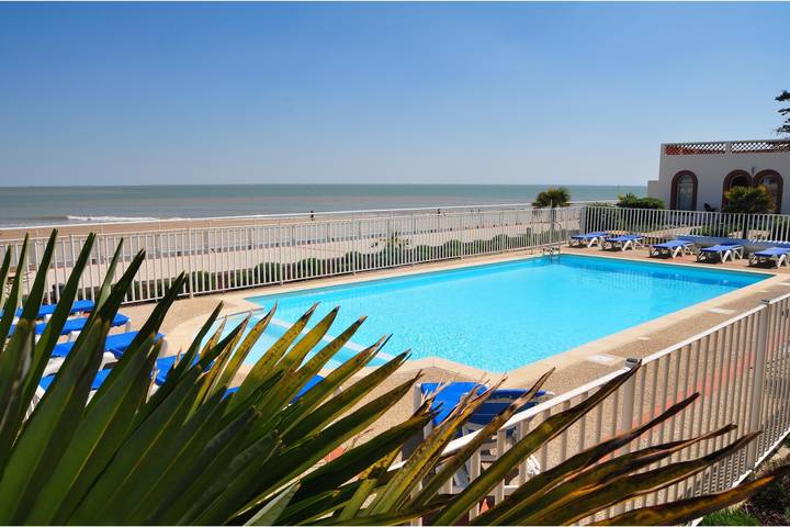 Appartement de vacances pour 4 personnes, avec piscine et balcon à La Tranche-sur-Mer