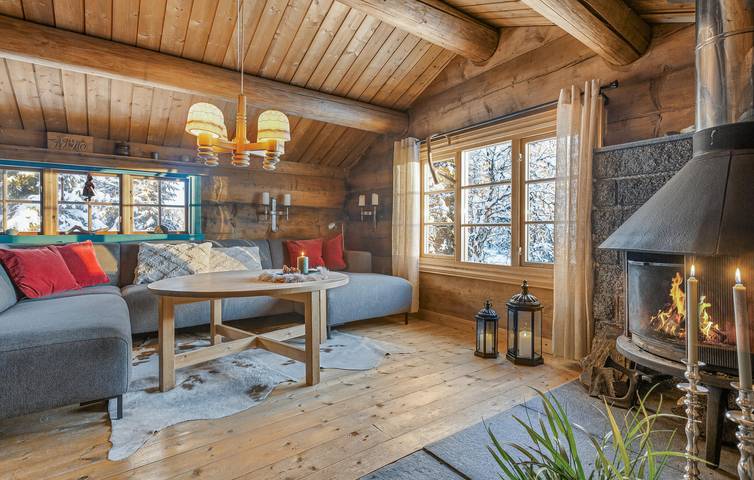 Ferienhaus für 6 Personen mit Terrasse in Gol