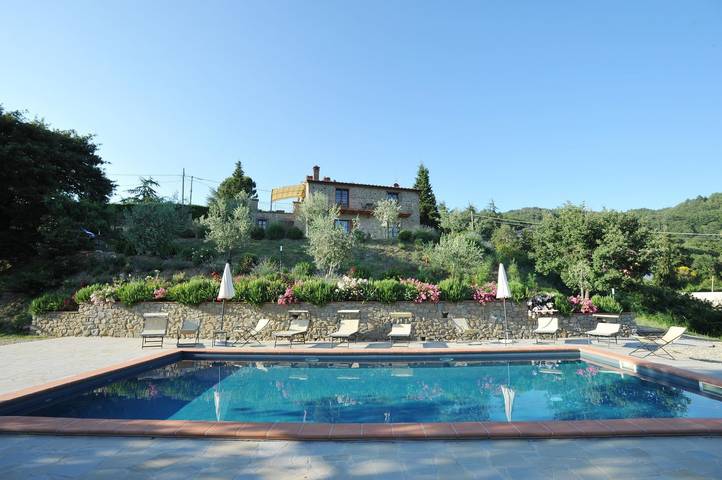 Chalet para 10 personas con balcón in Lisciano Niccone, Valtiberina