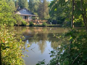 Maison de campagne pour 4 personnes, avec terrasse et vue sur le lac ainsi que vue et jardin à Marles-sur-Canche