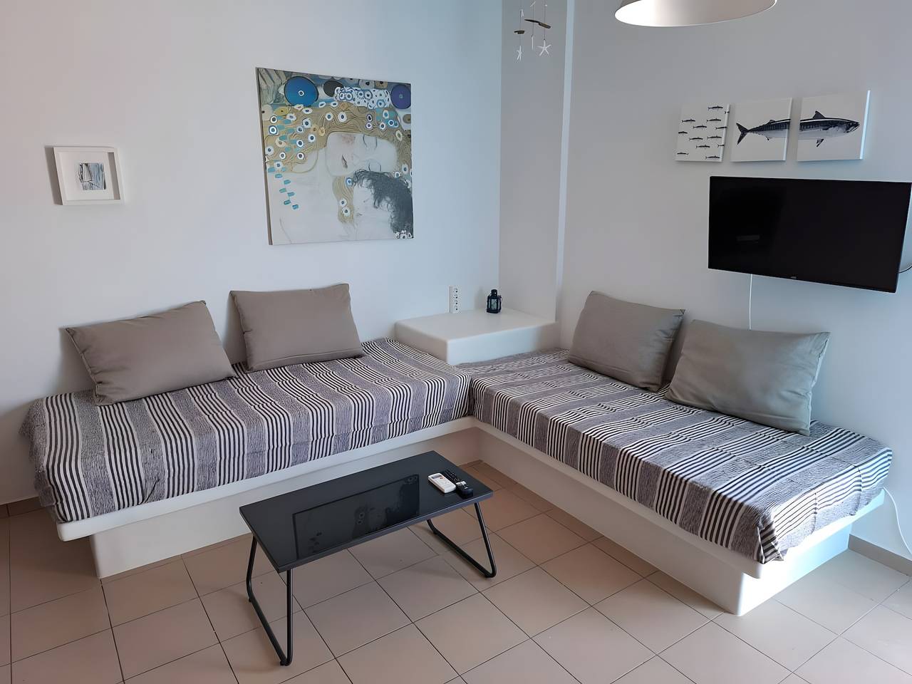 Aegean Blue Santorini Perivolos dichtbij het strand met zeezicht & Wi-Fi, foto 13