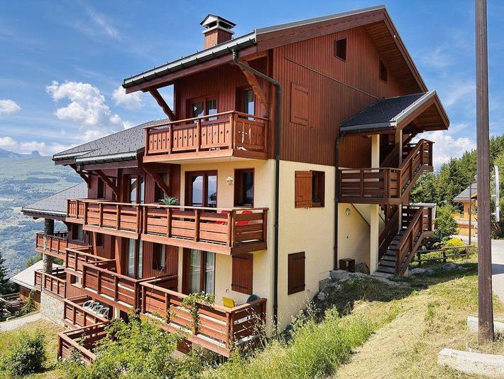 Chalet pour 6 personnes, avec balcon à Peisey-Nancroix