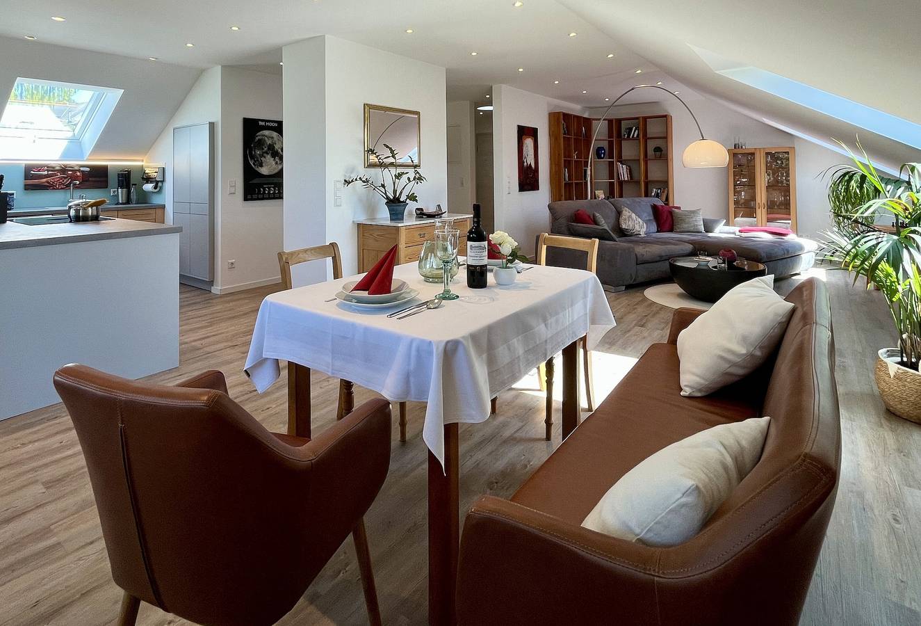 Ganze Wohnung, Ferienwohnung Klosterblick in Öhningen – ankommen, entspannen und den Bodensee erleben in Öhningen, Untersee