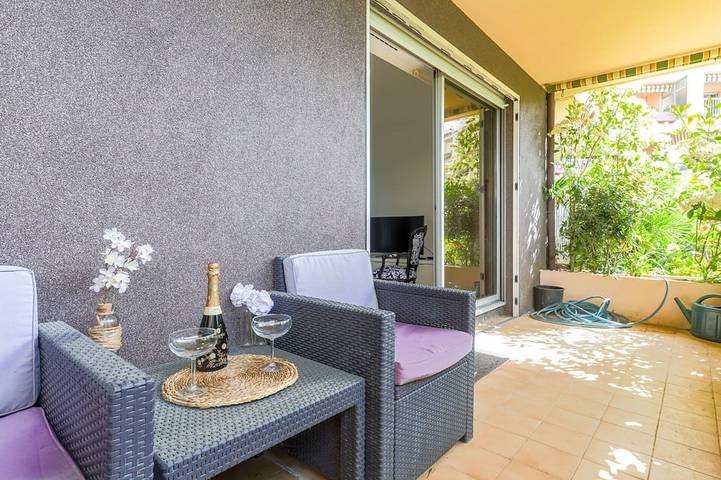 Vakantiewoning voor 4 personen, met tuin en zwembad, met huisdier in Èze