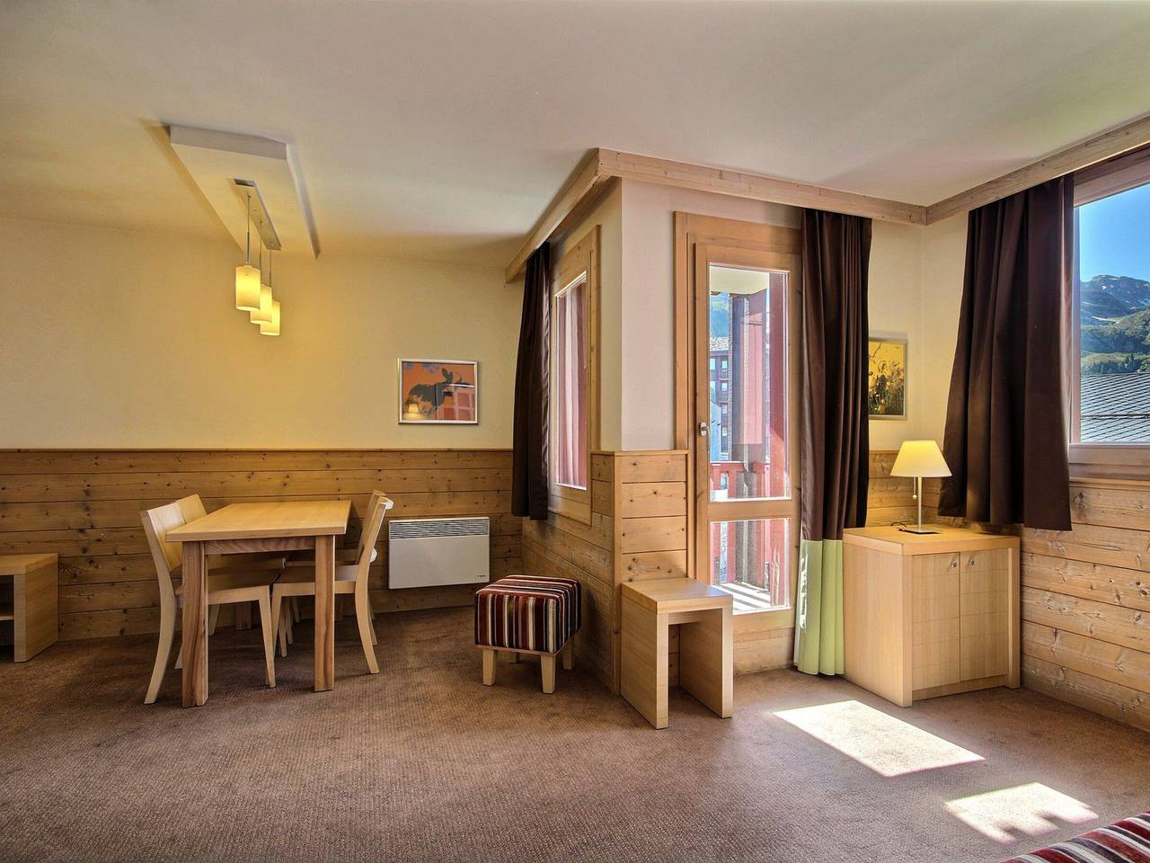 Ganze Wohnung, Große Wohnung für 6 Personen mit Aussicht, in der Nähe der Pisten in Belle Plagne, La Plagne-Tarentaise