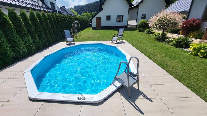 Apartament wakacyjny dla 6 osób, z Jacuzzi i Ogród oraz Widok w Krościenko nad Dunajcem