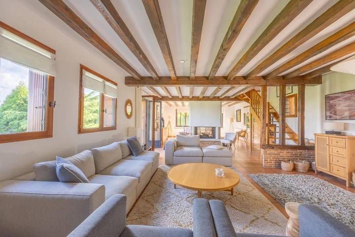 Location de vacances pour 8 personnes, avec jardin et terrasse, animaux acceptés à Barneville-la-Bertran - 3