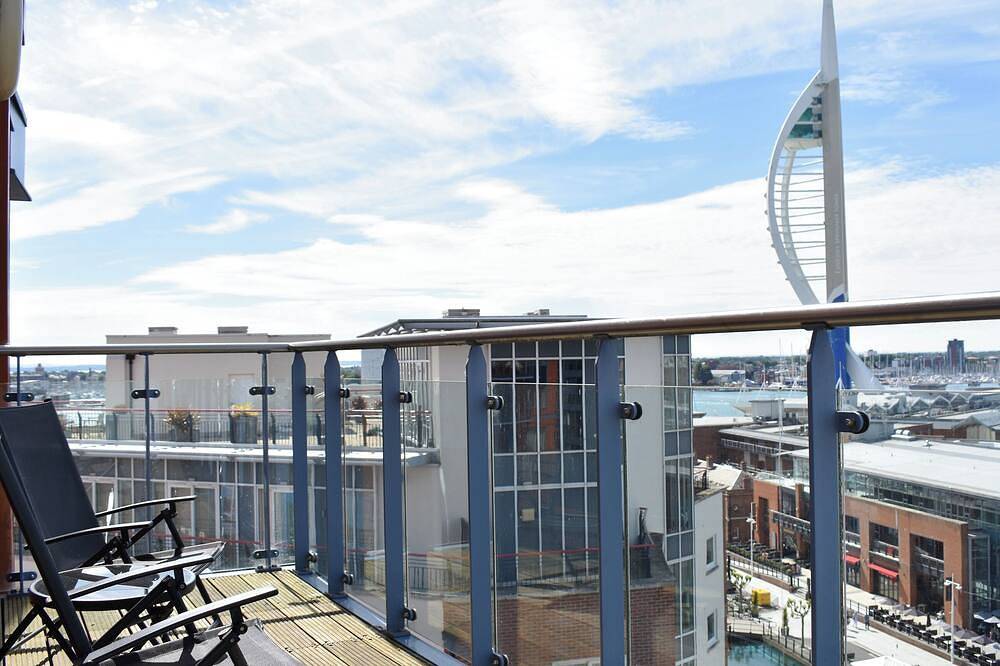 The Two Bedroom Balcony View in Portsmouth, South East England