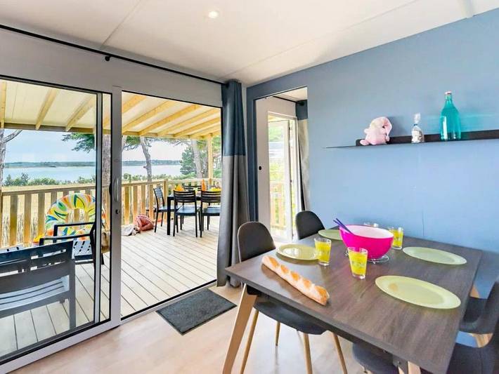 Mobil home pour 6 personnes, avec bassin pour enfant à Assérac - 4