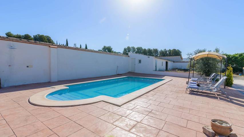 Chalet para 15 personas, con piscina y balcón/terraza en Alhama - 3