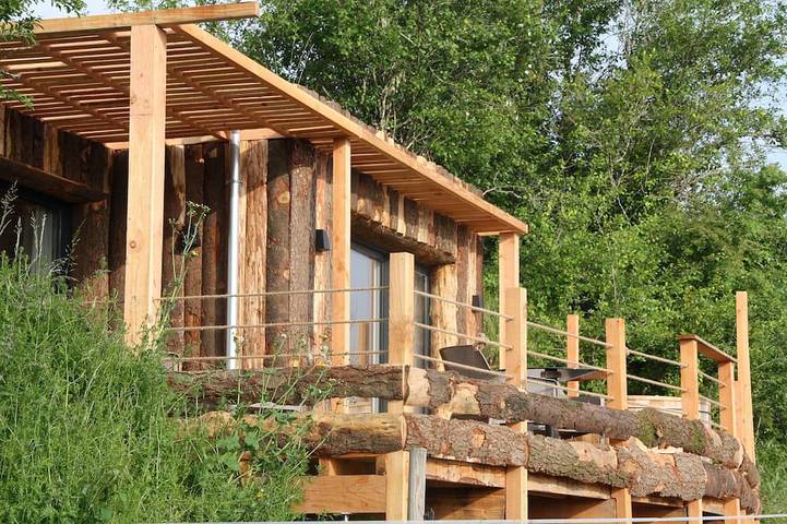 Unique Underground Glowing Stay for 2, Nordic Bath Panoramic Views, TarnToulouse in Saint-Gauzens, Región de Castres