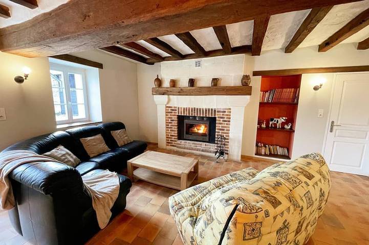 Gîte pour 4 personnes, avec jardin, animaux acceptés