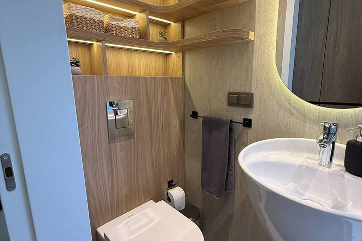 Tinyhouse Oase mit privater Sauna am Fluss im Schwarzwald in Höfen an der Enz, Nordschwarzwald