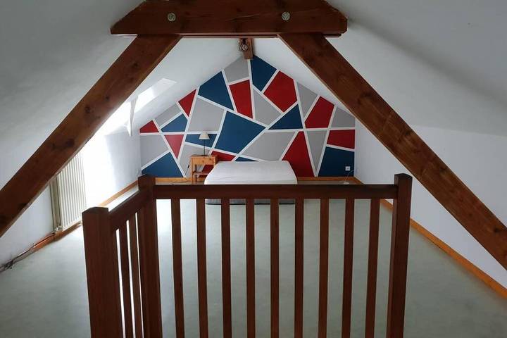 Gîte pour 6 personnes, avec jardin ainsi que terrasse et vue à Saint-Bresson - 2