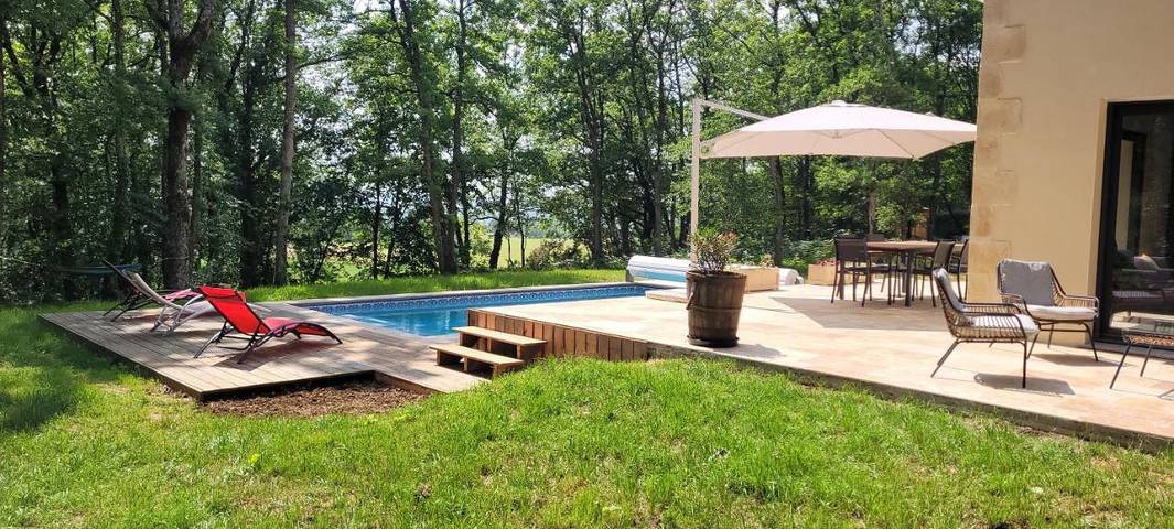 Location de vacances pour 5 personnes, avec piscine et jardin, adapté aux familles à Veyrines-de-Domme - 4