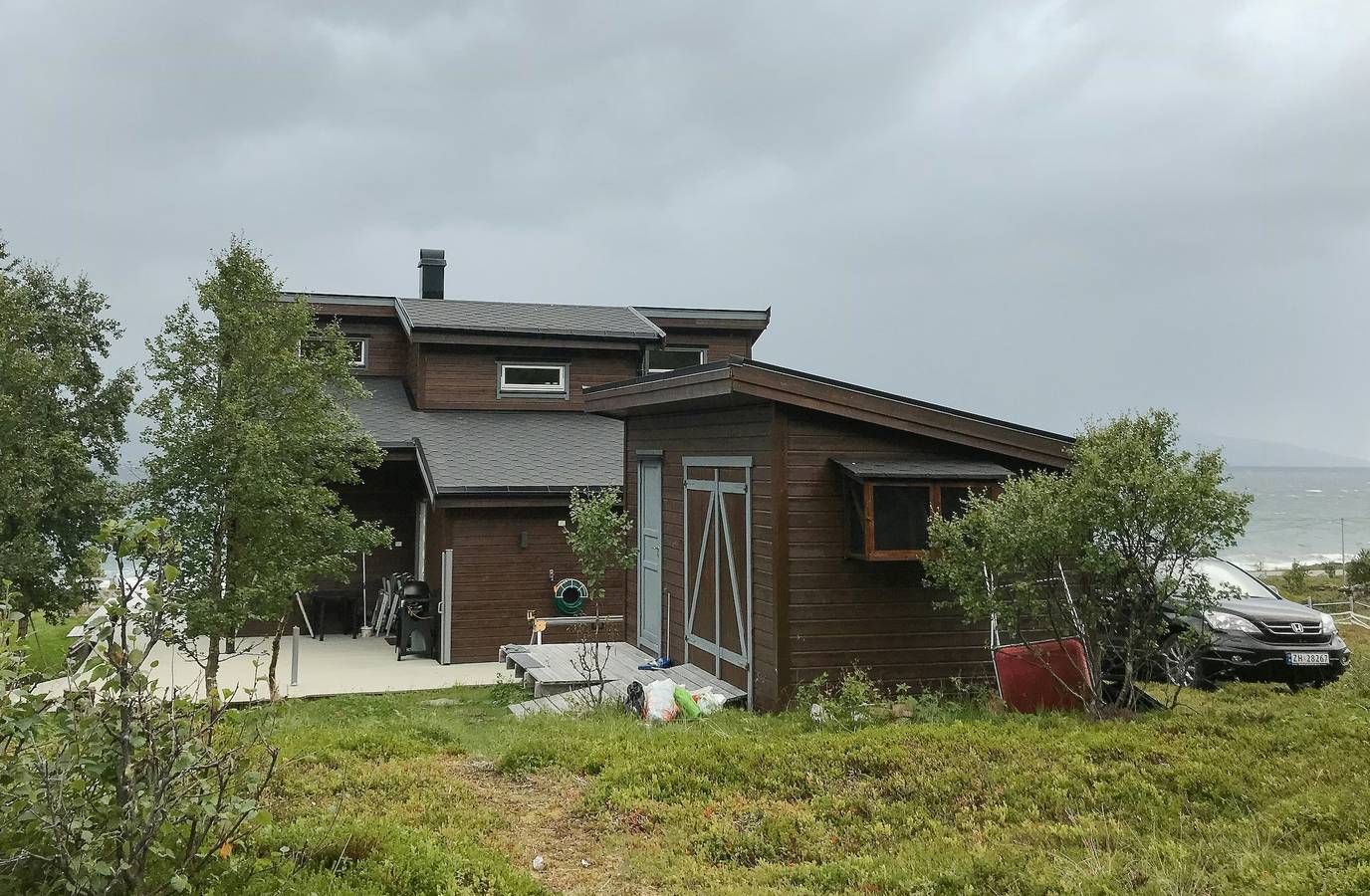 Hermosa cabaña abrazada por la bulliciosa vida salvaje in Karlsøy