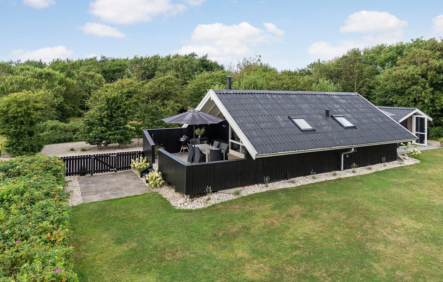 Ferienhaus für 6 Personen mit Terrasse in Kærgården, Limfjord in Nordjütland