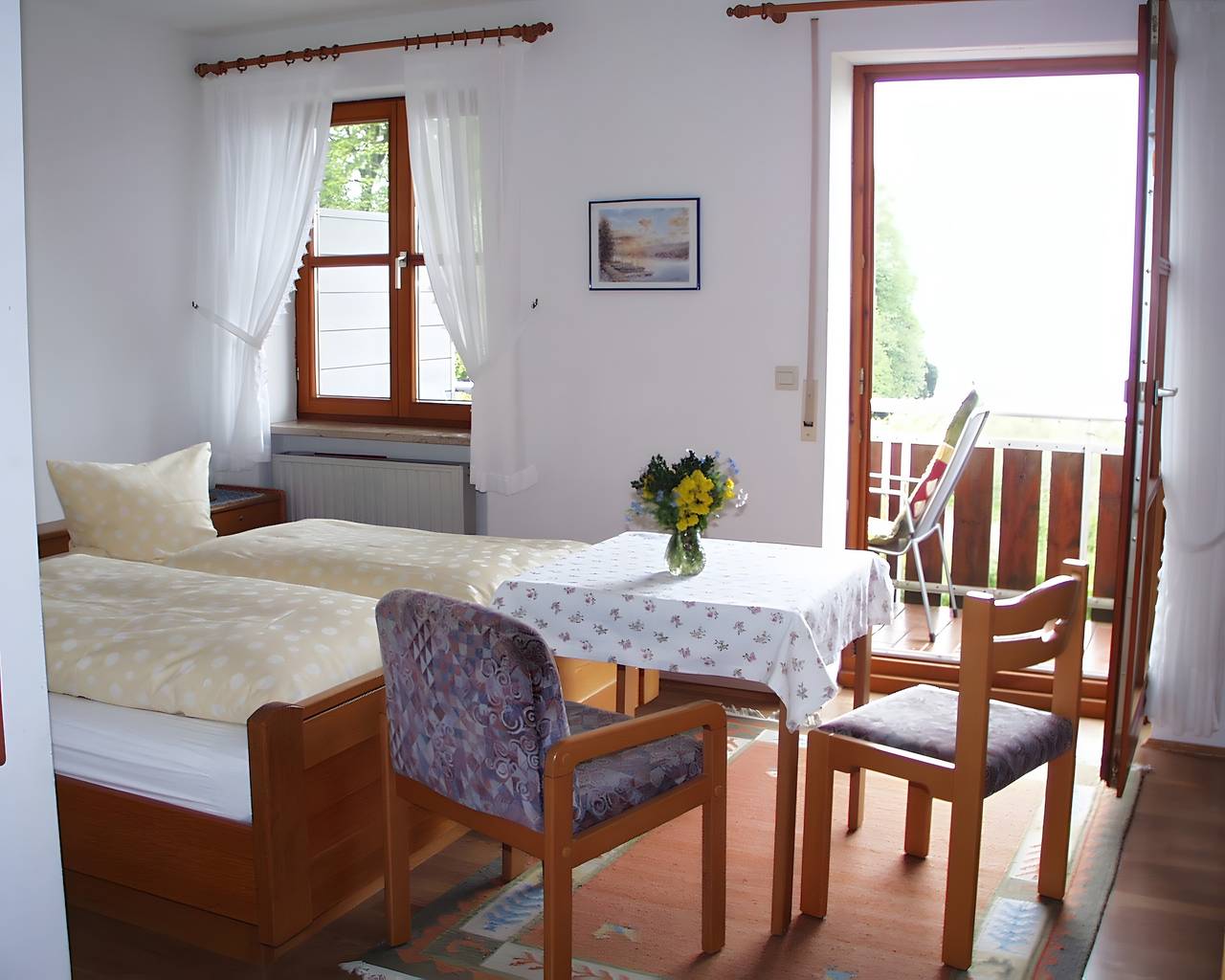 'Doppelzimmer - Balkon Und Seeblick' mit Gemeinschaftsgarten, Balkon und Wi-Fi in Wasserburg (Bodensee), Bayerisch Schwaben