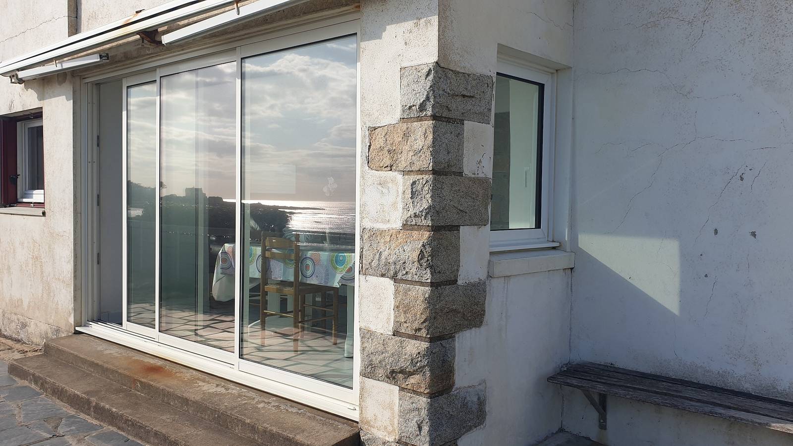 Ferienhaus 'Villa Timao Plage' mit Meerblick, privater Terrasse und Wlan in Batz-sur-Mer, Côte d'Amour