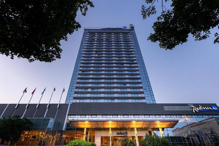 Hotel für 2 Personen, mit Ausblick und Terrasse sowie Pool und Sauna, mit Haustier in Riga