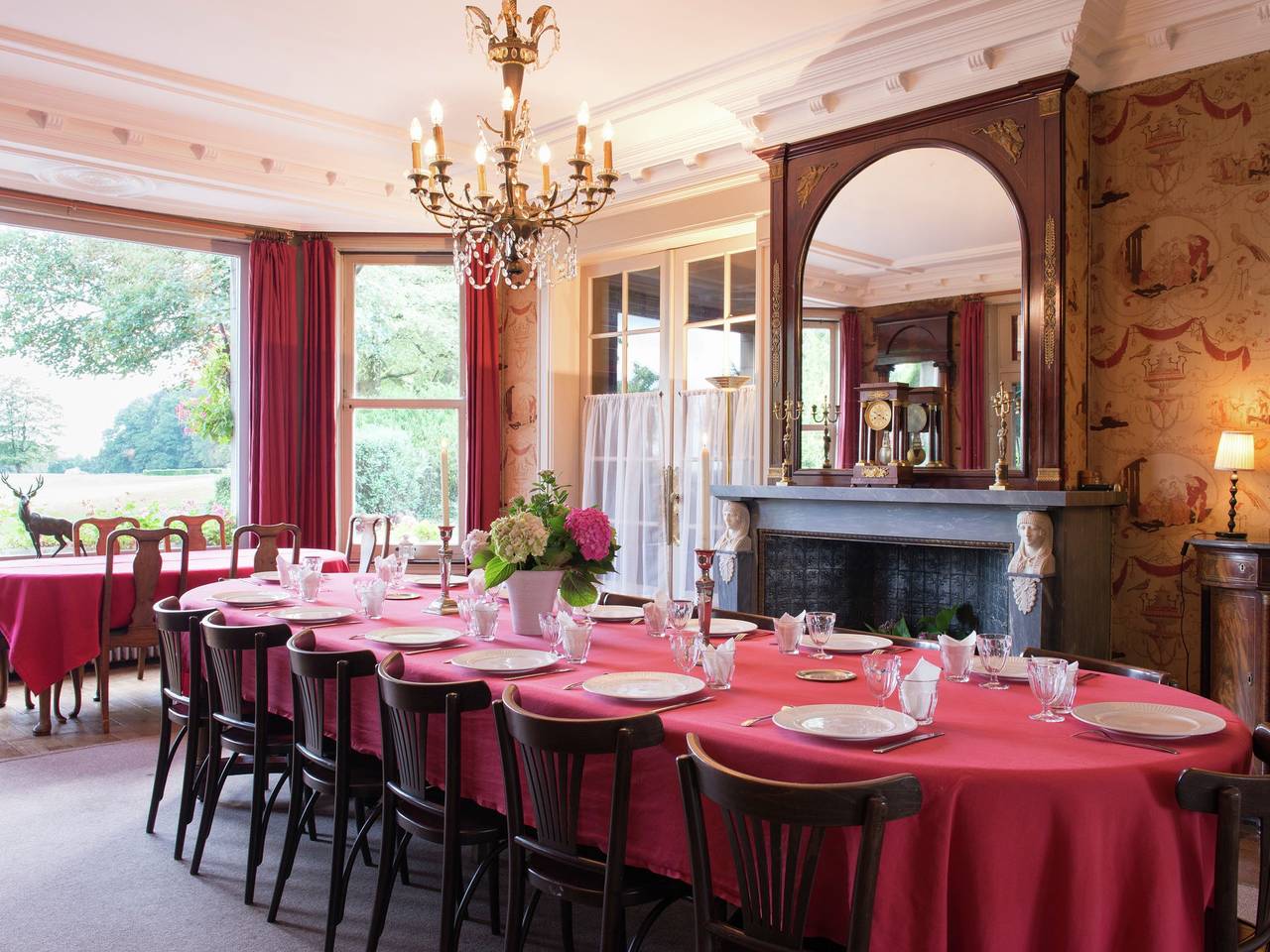 Vintage Kasteel in Theux met Privézwembad in Theux, Luik en omgeving