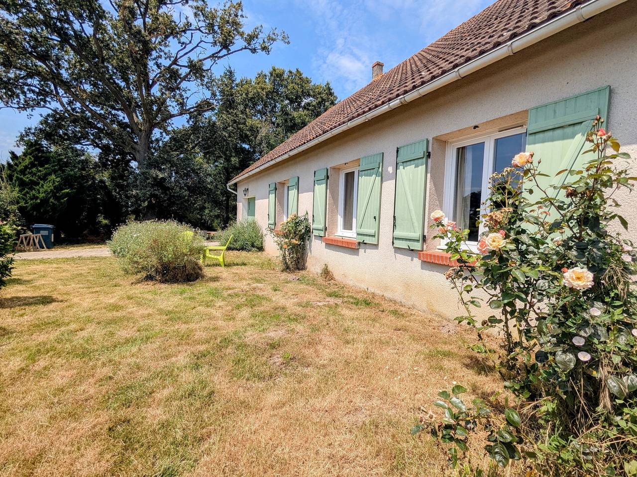 Idyllische Unterkunft im Herzen der Berry, inmitten der Natur mit Garten, ideal für Erholung und Ausflüge in Bouesse, Châteauroux und Umgebung