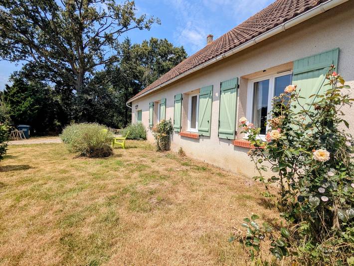 Gîte pour 6 personnes, avec jardin
